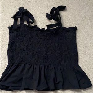 H&M scrunchie top 🖤